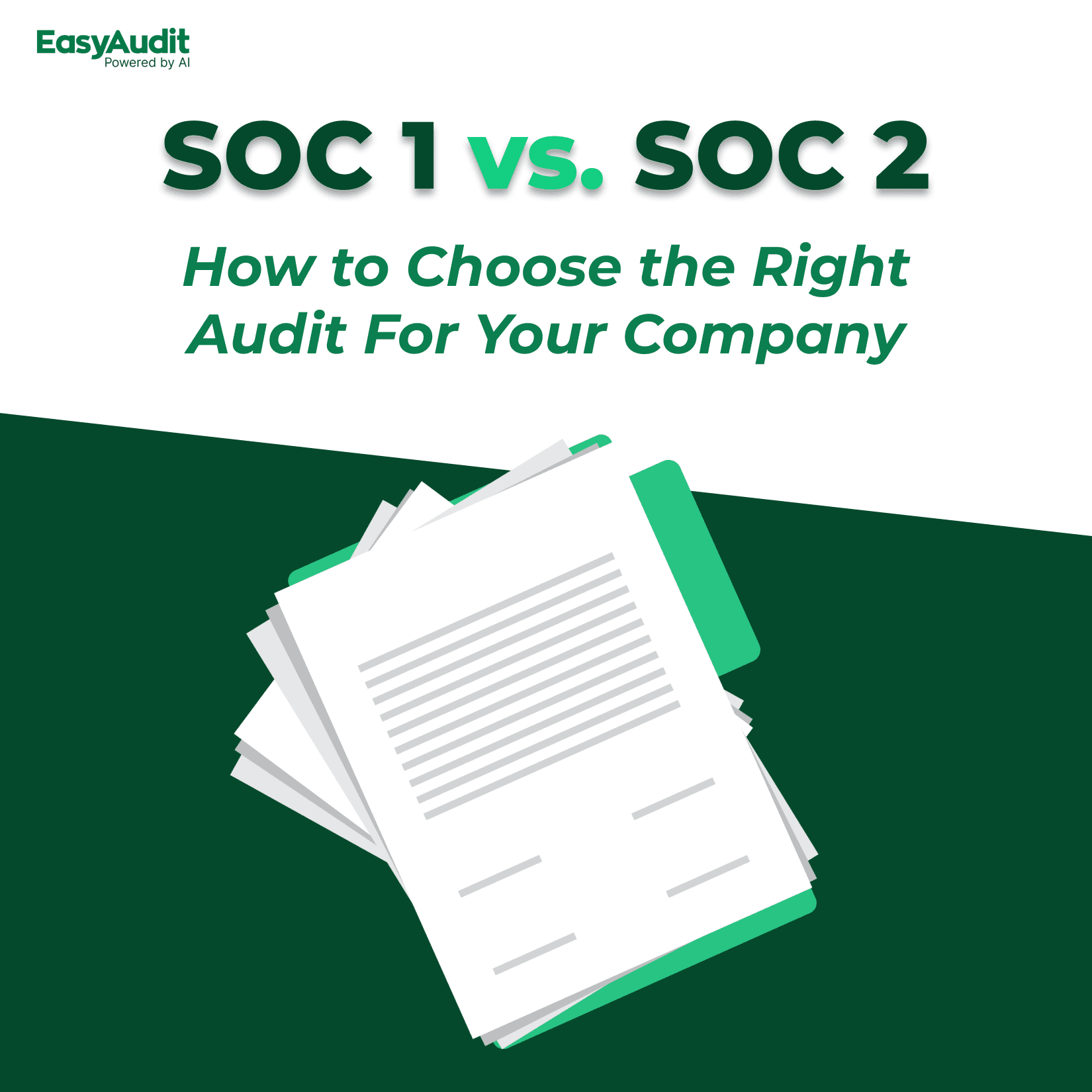 Thumbnail for SOC 1 vs. SOC 2: Choose The Right Audit For Your Company